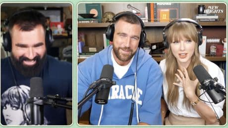 Travis Kelce and Taylor Swift explain how they deal with constant media attention