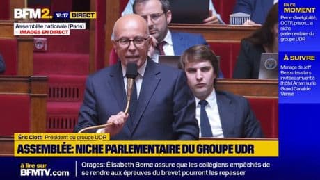 Le groupe UDR a retiré sa proposition de suppression de l'exécution provisoire des peines d'inéligibilité
