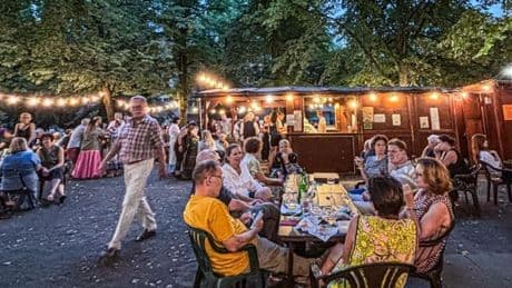 Weinbrunnen-Streit am Rüdesheimer Platz: Regeln noch strenger