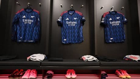 Why are Arsenal wearing white shorts against Athletic Club in Champions League opener?