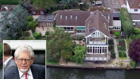 Disgraced paedo Rolf Harris’ £4million riverside mansion is quietly put up for sale 2 years after death