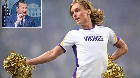 Fox News host weighs in on NFL's male cheerleader controversy and calls on Pete Hegseth to put an end to it