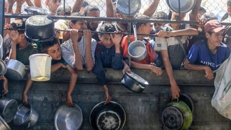 UK drawing up plan to drop aid and evacuate children from Gaza, Starmer says