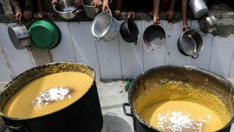 Les stocks de nourriture à Gaza sont «épuisé» selon le Programme alimentaire mondial de l'ONU