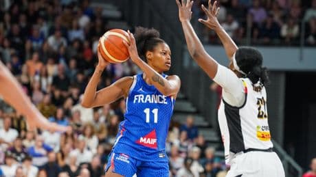Basket (F) : les Bleues s’inclinent pour leur dernier galop d’essai avant l’Euro