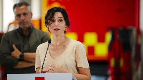 Ayuso acusa a Sánchez de "dejar que todo se queme" y al Gobierno de parálisis "para buscar culpables"