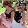 Michelle Keegan wears bikini as she lovingly cradles baby daughter Palma and reveals tot's sweet nickname amid family's first sun-soaked holiday