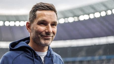 Vor Hannover-Rückkehr - Hertha-Trainer Leitl glaubt noch an den Aufstieg