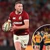 Submissive Australia had no answer for the Lions' power as Finn Russell thrived on the big stage - only second-half complacency saved the Wallabies from humiliation, writes NIK SIMON