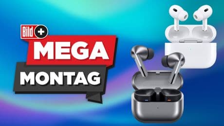 MEGA MONTAG bei BILDplus - AirPods Pro oder Galaxy Buds gewinnen!