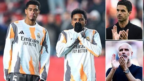 Rodrygo 'doesn't want to play for Real Madrid again over an issue involving Jude Bellingham'... in split that could spark Premier League transfer battle