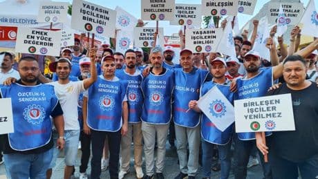SAMPA Otomotiv işçilerinden 'maaş ve mobbing' protestosu