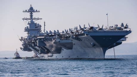 Reaktion auf Sapad? USA verlegen größtes Kriegsschiff der Welt in Nordsee