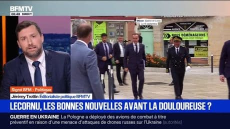 SIGNÉ BFM - La stratégie de Sébastien Lecornu: annoncer les bonnes nouvelles avant la douloureuse ?