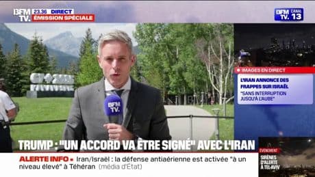 Conflit Israël-Iran: "L'Iran est déjà à la table des négociations, ils veulent conclure un accord" annonce Donald Trump