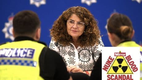 Nuked Blood: Post Office victims and Hillsborough survivors join veterans to urge Met investigation