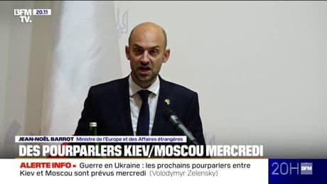 Conflit en Ukraine: "C'est une guerre à la fois indigne et lâche", déclare Jean-Noël Barrot en déplacement à Tchernobyl