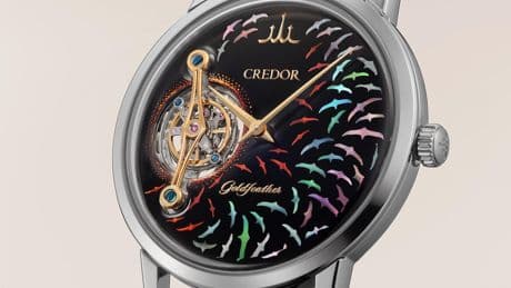 Credor Goldfeather, entre tourbillon et laque urushi