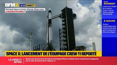 Le lancement de l'équipage Crew-11 vers l'ISS interrompu une minute avant le décollage de la fusée