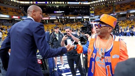 Spike Lee makes loud Indy arrival for Knicks’ Game 4