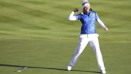 Suzann Pettersen, la leyenda que dejó el golf tras formar una familia: "Desde que fui madre desapareció la necesidad de ser la mejor"