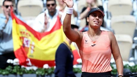 Jessica Bouzas, la sorpresa en Roland Garros y el truco para sobrevivir en todos los Grand Slam: "No se achica nunca"