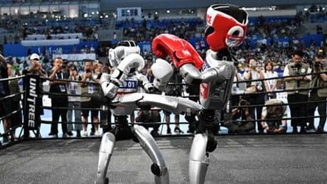 »Roboter-Olympia in Peking«: Alles gut, wir Menschen werden noch gebraucht