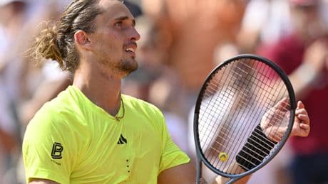 Fransa Açık'ta Zverev ve Boisson çeyrek finale yükseldi