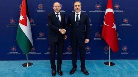 Bakan Fidan, Ürdünlü mevkidaşı es-Safedi ile görüştü