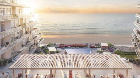 A sleepy beach town in New Jersey is rebranding as a luxury travel destination. Thanks to the condo market, business is booming.