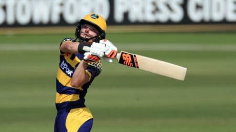 Aneurin Donald equals record for fastest Twenty20 half-century in Derbyshire win