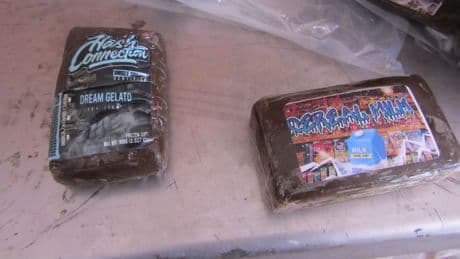 British pensioner arrested in Spain after 'trying to smuggle over 60kg of cannabis resin on to ferry'