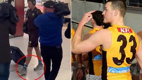 How controversial footy star angered half of an Aussie city by wearing a pair of SOCKS ahead of huge AFL finals clash