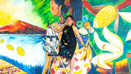 Folklife stars: Maya artist, Bolivian rappers, Dolly Parton's guitar restorer