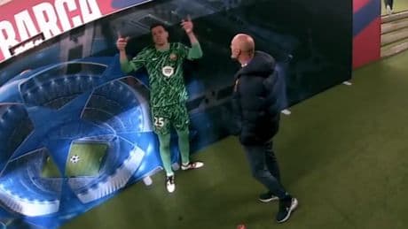 Así explicó Szczesny su error a un miembro técnico del Inter