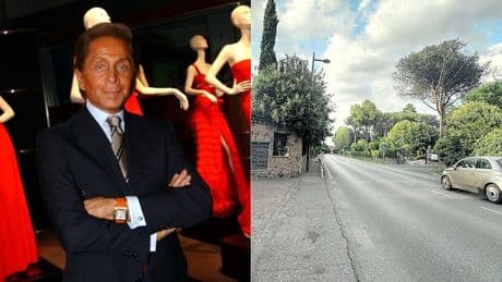 Valentino, ladri nella sua villa a Roma (mentre lui era in casa): la guardia spara, banditi in fuga