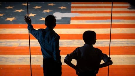 The stars and stripes fly, in photos, as Flag Day approaches