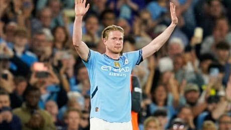 Manchester City 3-1 Bournemouth: Kevin De Bruyne bids farewell to Etihad as Omar Marmoush hits wonder strike