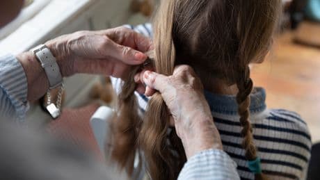 I'm providing my daughter with free childcare. How do I ask if I can move in?