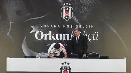 Beşiktaş'tan Orkun Kökçü için dev imza töreni! 'Dünyanın en mutlusuyum'