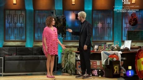 Ágatha Ruiz de la Prada sorprende en 'La Revuelta' a David Broncano con sus títulos nobiliarios