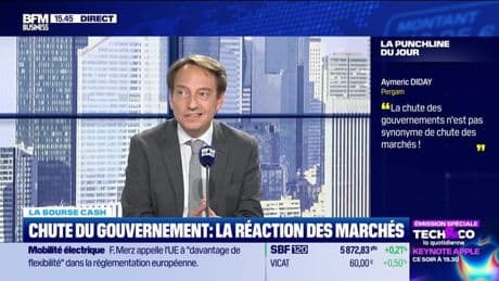 La bourse cash : "La chute des gouvernements n'est pas synonyme de chute des marchés" - 09/09