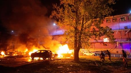 Russia blitzes Kyiv with massive drone strike as Putin snubs 30-day ceasefire and Zelensky warns ‘I will not play games’