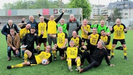 Quiénes son los vizcaínos que han ganado el campeonato de 'fútbol andando'