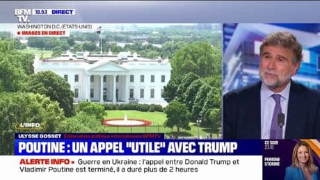 Appel entre Donald Trump et Vladimir Poutine: le président russe salue un entretien "utile"