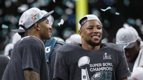 Saquon Barkley makes bold claim about 2024 Eagles’ place in NFL history