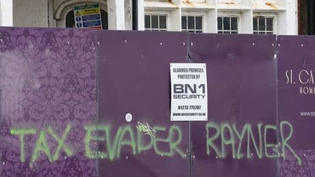 Prime Minister condemns graffiti outside Angela Rayner’s flat