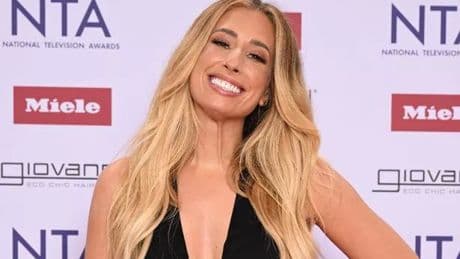 Stacey Solomon turns heads in plunging black dress at NTAs - and it's under £100