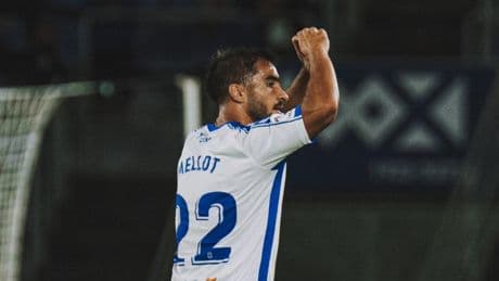 Mellot iguala a Pizzi como jugador extranjero con más partidos disputados en el Tenerife