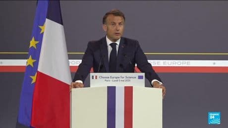 'Research renaissance': Macron envisions transatlantic safe haven for the 'brains of the world'